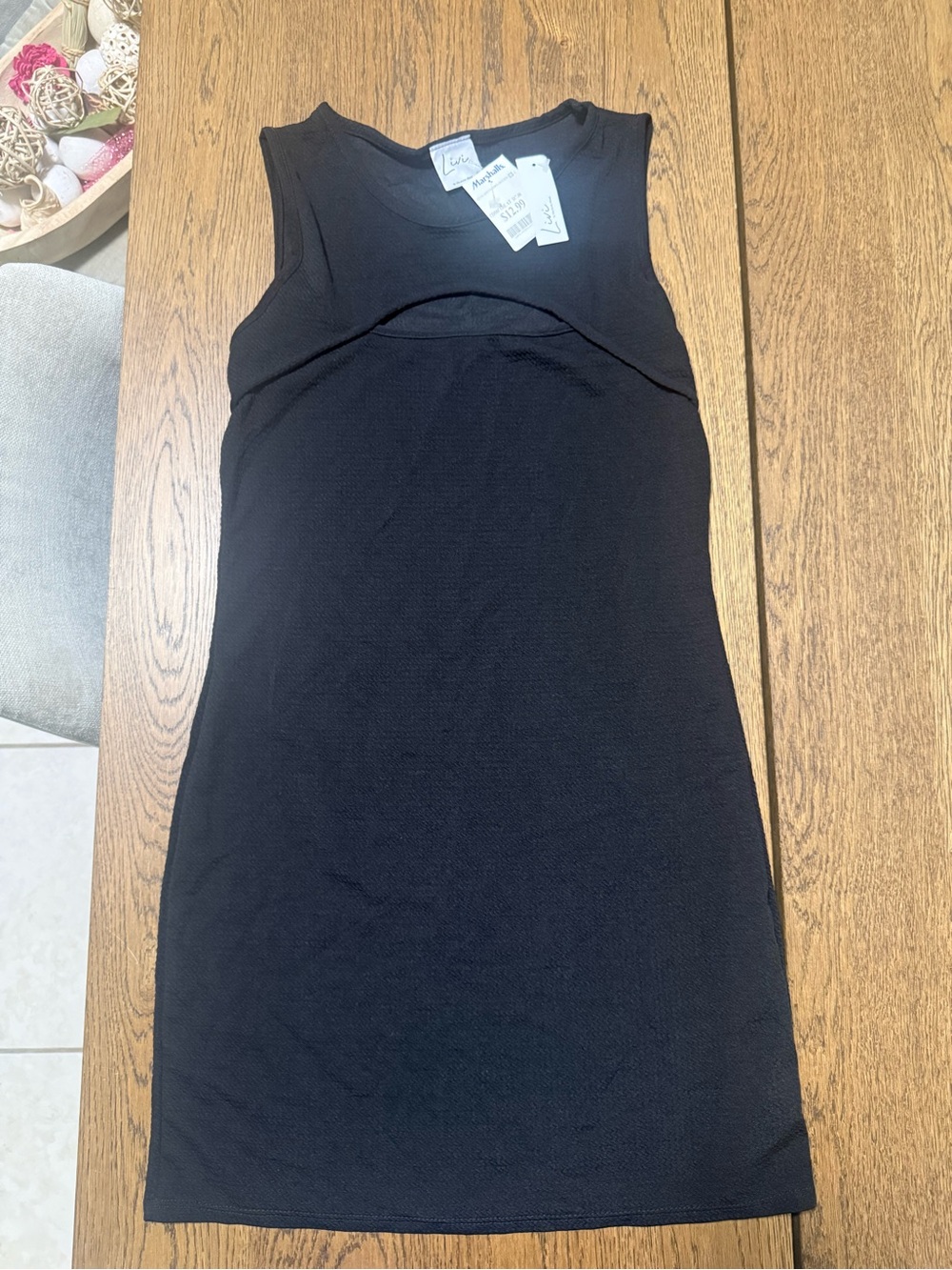 Olivia Rae Black Mini Dress